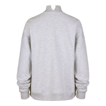 ANAHEIM DUCKS VANTAGE '47 MOCK NECK PULLOVER WOMENS RELAY GREY