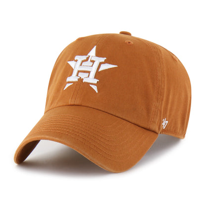 HOUSTON ASTROS '47 CLEAN UP BURNT ORANGE