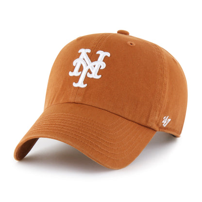 NEW YORK METS '47 CLEAN UP BURNT ORANGE