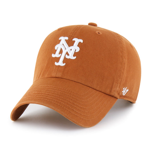 NEW YORK METS '47 CLEAN UP BURNT ORANGE