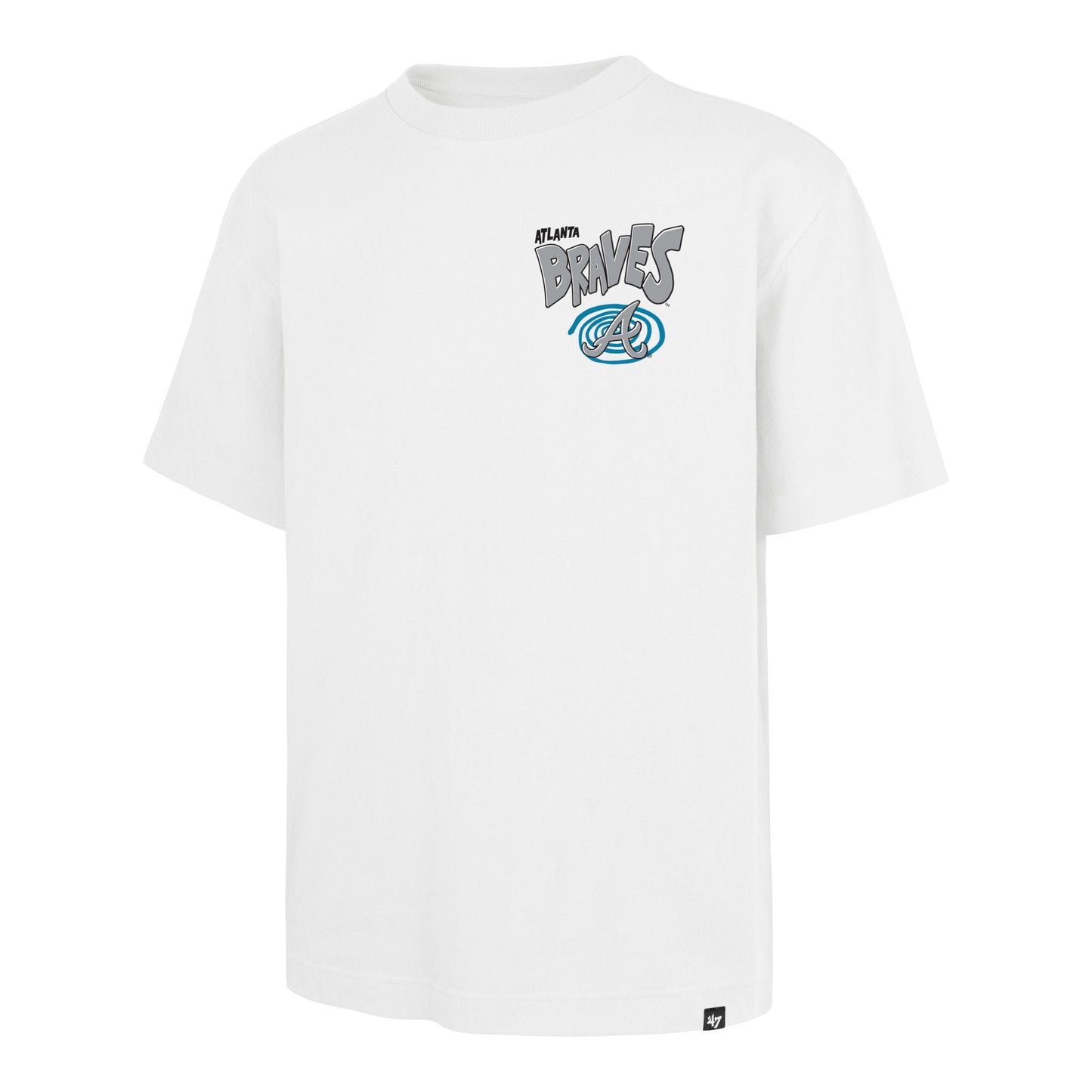 ATLANTA BRAVES PSYCHEDELICA '47 FOUNDATION TEE WHITE