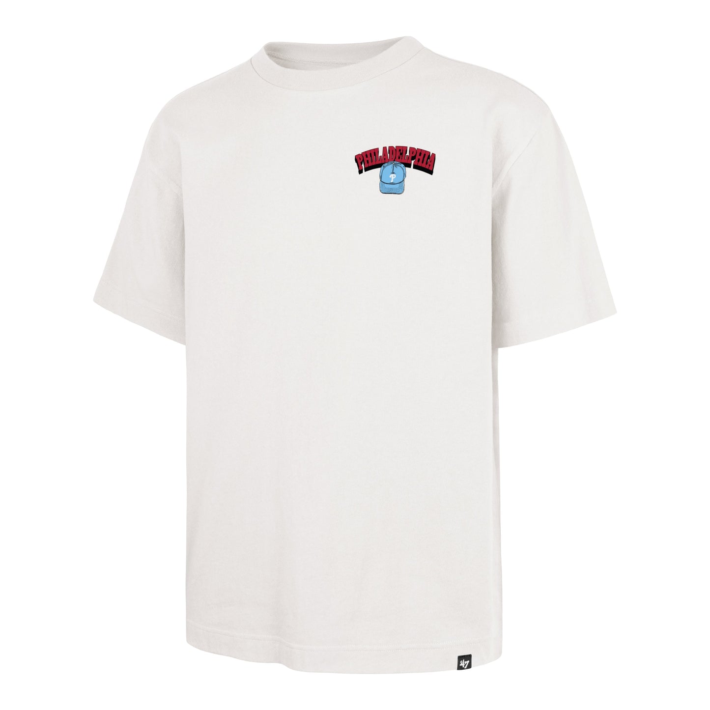 PHILADELPHIA PHILLIES CAP SHADOW '47 FOUNDATION TEE SANDSTONE