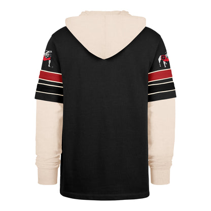 GEORGIA BULLDOGS SPLIT ZONE '47 CORNERBCK DUO LACER FLINT BLACK