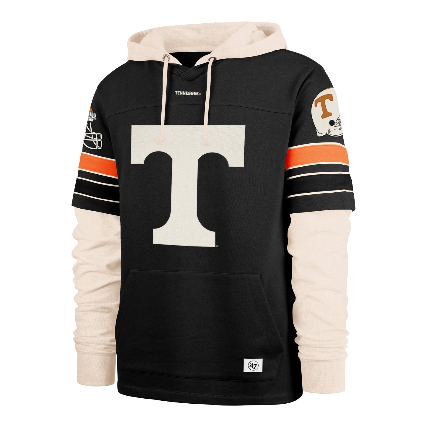 TENNESSEE VOLUNTEERS SPLIT ZONE '47 CORNERBACK DUO LACER FLINT BLACK
