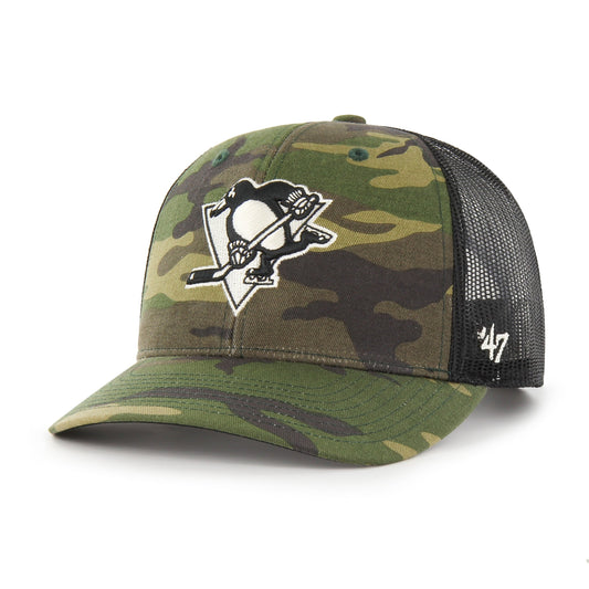 PITTSBURGH PENGUINS CAMO '47 TRUCKER CAMO