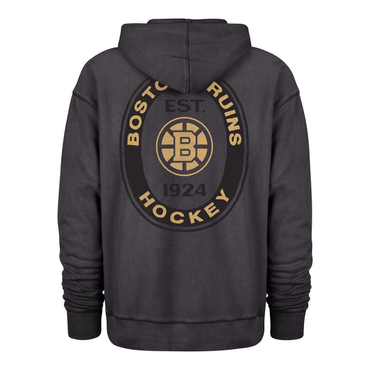 BOSTON BRUINS BOOT PATH '47 RAVINE FLEECE HOOD CINDER