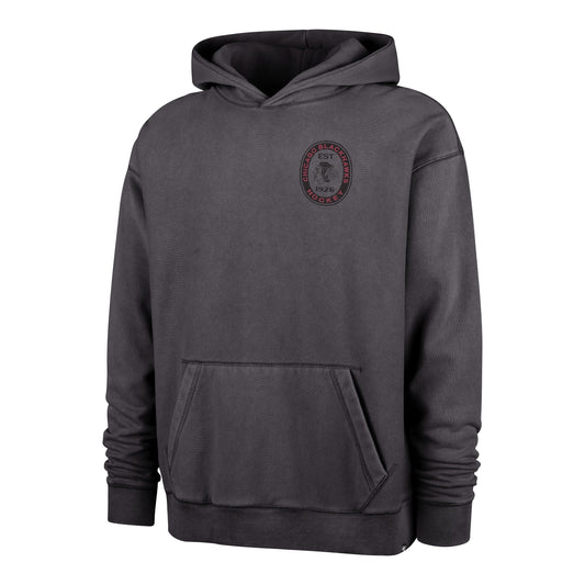 CHICAGO BLACKHAWKS BOOT PATH '47 RAVINE FLEECE HOOD CINDER