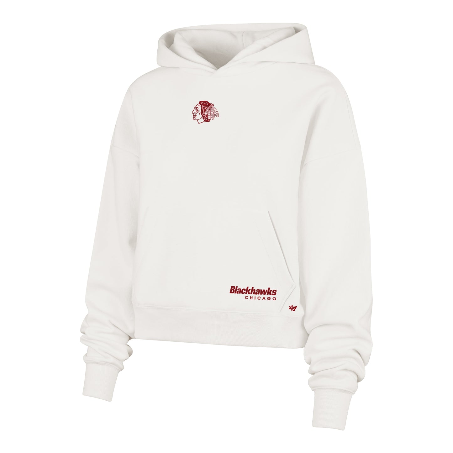CHICAGO BLACKHAWKS SUE '47 FOUNDATION HOOD WOMENS SANDSTONE