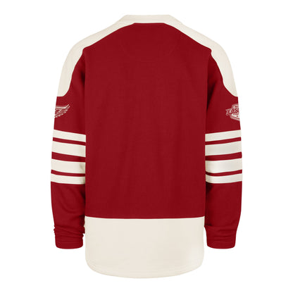 DETROIT RED WINGS SWEEP CHECK '47 ETERNAL LACER RED