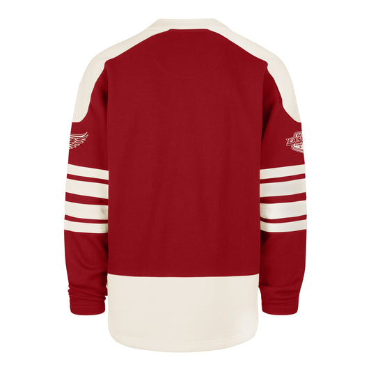 DETROIT RED WINGS SWEEP CHECK '47 ETERNAL LACER RED