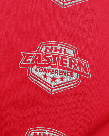 DETROIT RED WINGS GO BIG '47 OVERSIZED CREW WOMENS RED