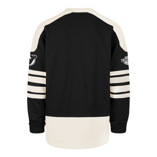 NEW JERSEY DEVILS SWEEP CHECK '47 ETERNAL LACER JET BLACK