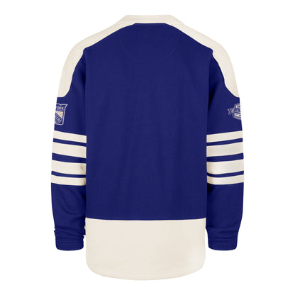 NEW YORK RANGERS SWEEP CHECK '47 ETERNAL LACER ROYAL