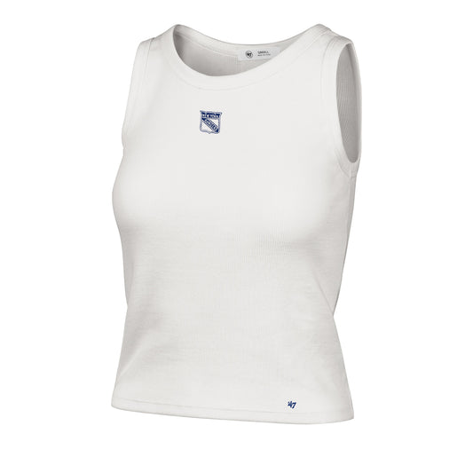 NEW YORK RANGERS SKYHOOK '47 BABY RIB TANK WOMENS SANDSTONE