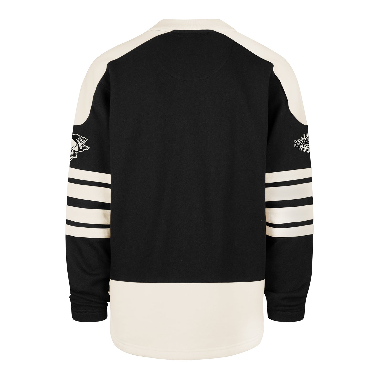 PITTSBURGH PENGUINS SWEEP CHECK '47 ETERNAL LACER JET BLACK