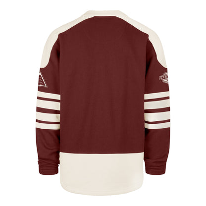 COLORADO AVALANCHE SWEEP CHECK '47 ETERNAL LACER CARDINAL