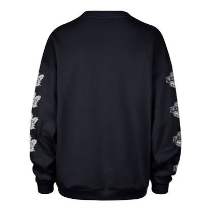 TORONTO MAPLE LEAFS GO BIG '47 OVERSIZED CREW WOMENS FALL NAVY