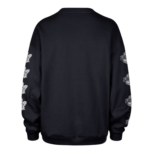 TORONTO MAPLE LEAFS GO BIG '47 OVERSIZED CREW WOMENS FALL NAVY
