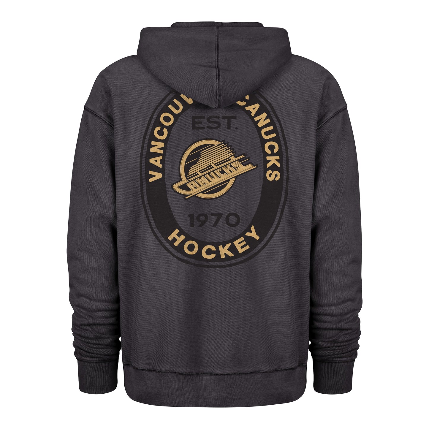 VANCOUVER CANUCKS BOOT PATH '47 RAVINE FLEECE HOOD M CINDER