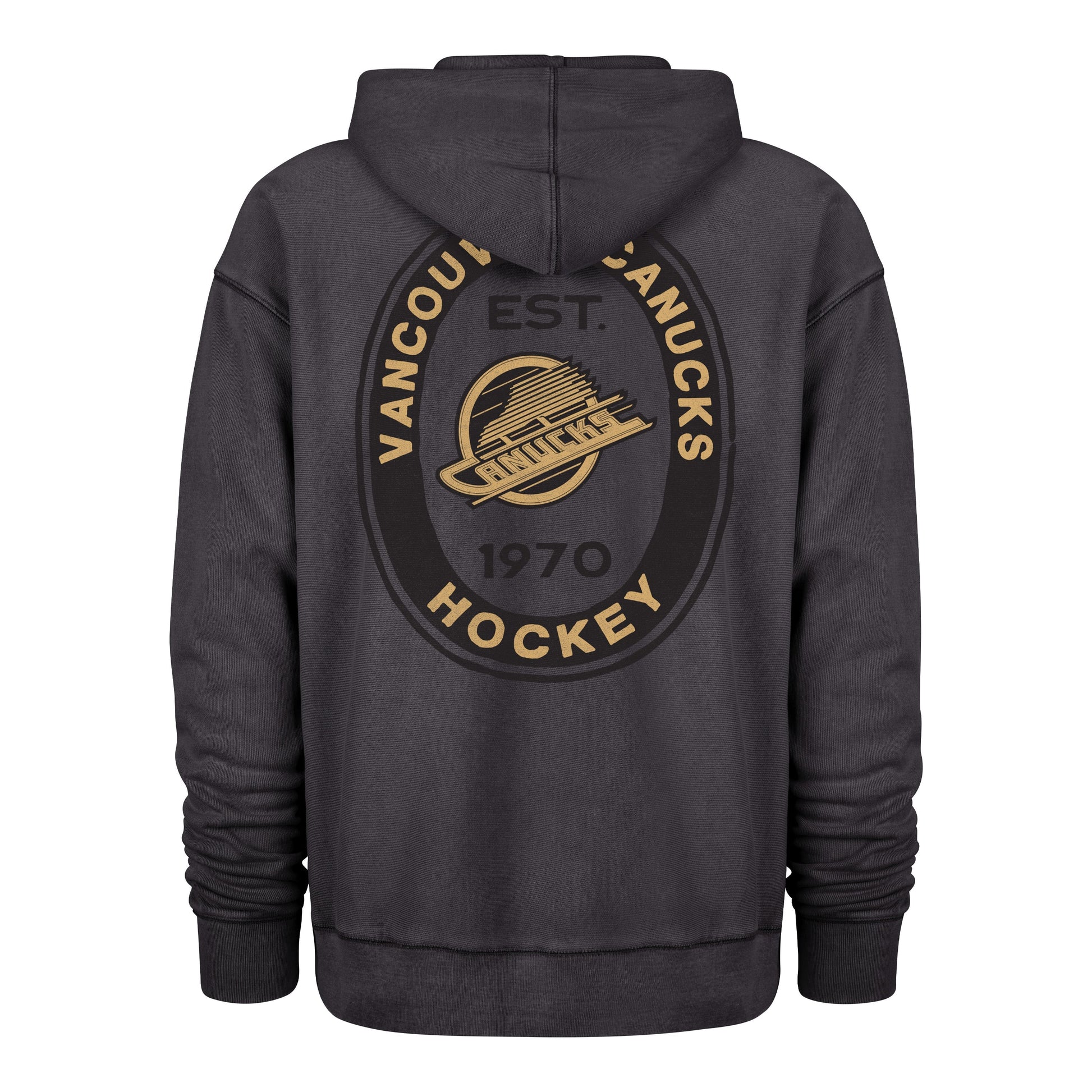 VANCOUVER CANUCKS BOOT PATH '47 RAVINE FLEECE HOOD M CINDER