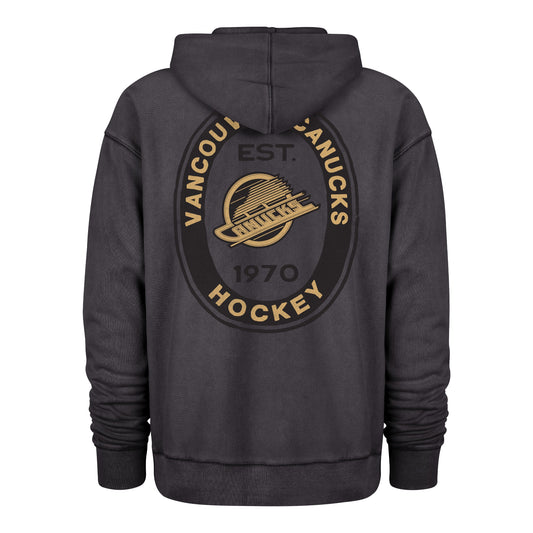VANCOUVER CANUCKS BOOT PATH '47 RAVINE FLEECE HOOD M CINDER