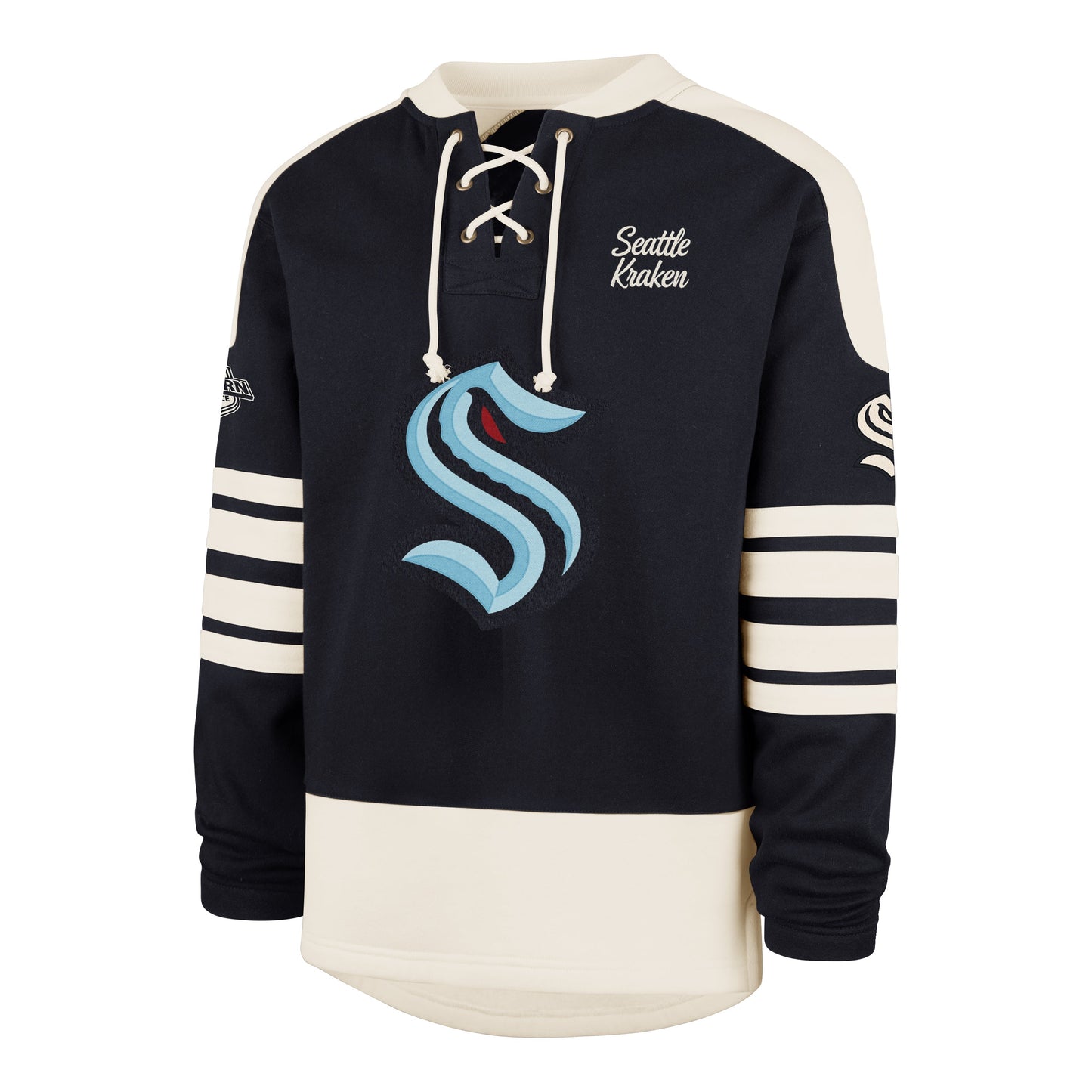SEATTLE KRAKEN SWEEP CHECK '47 ETERNAL LACER FALL NAVY