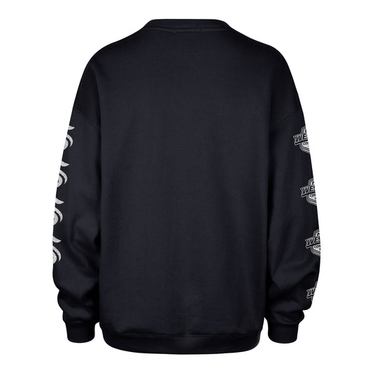 SEATTLE KRAKEN GO BIG '47 OVERSIZED CREW WOMENS FALL NAVY