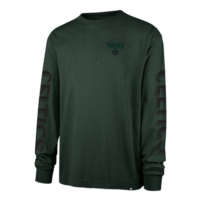 BOSTON CELTICS CAIRN '47 RAVINE FOUNDATION LONG SLEEVE TEE JUNIPER