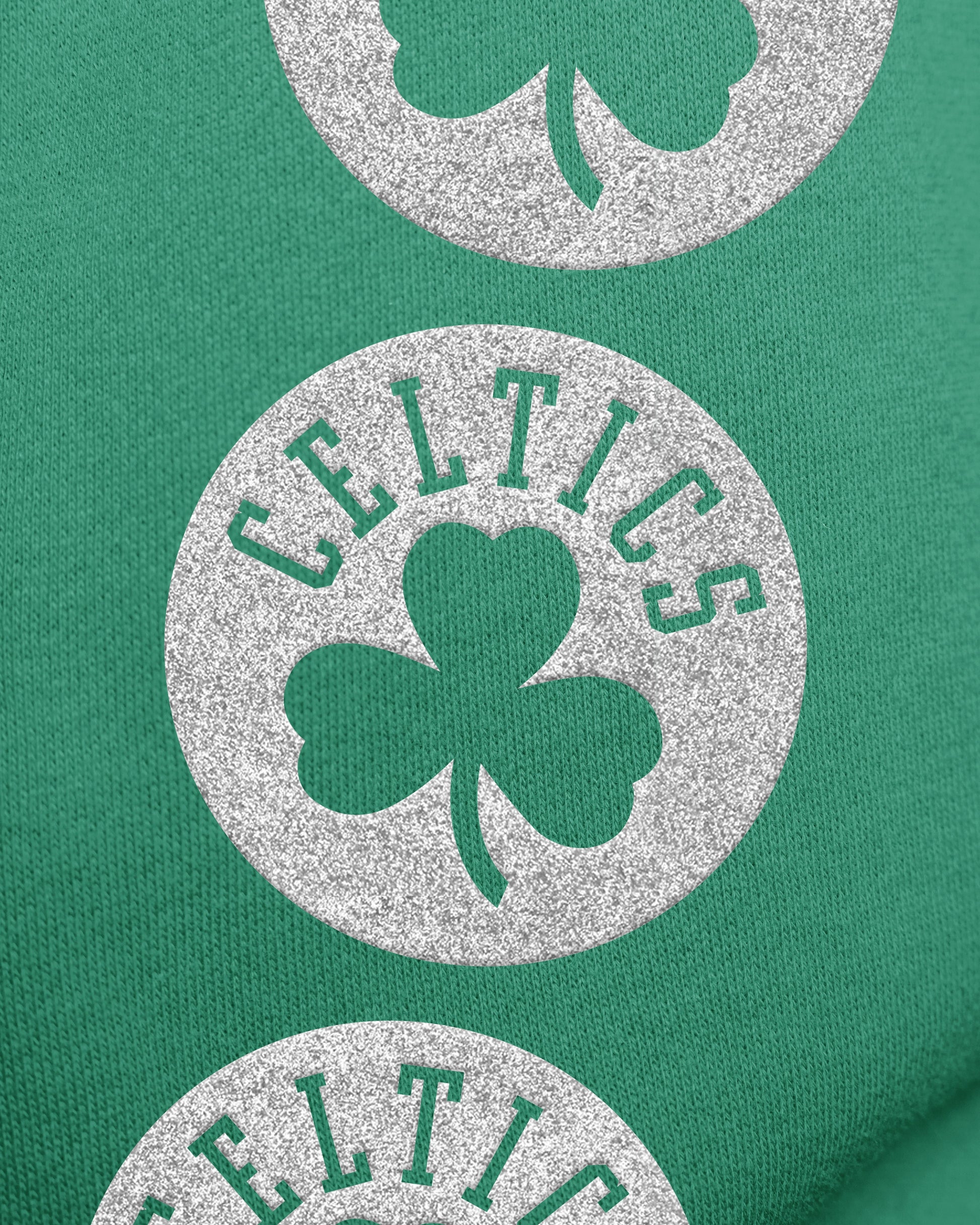 BOSTON CELTICS GO BIG '47 OVERSIZED CREW WOMENS KELLY