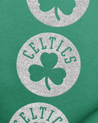 BOSTON CELTICS GO BIG '47 OVERSIZED CREW WOMENS KELLY