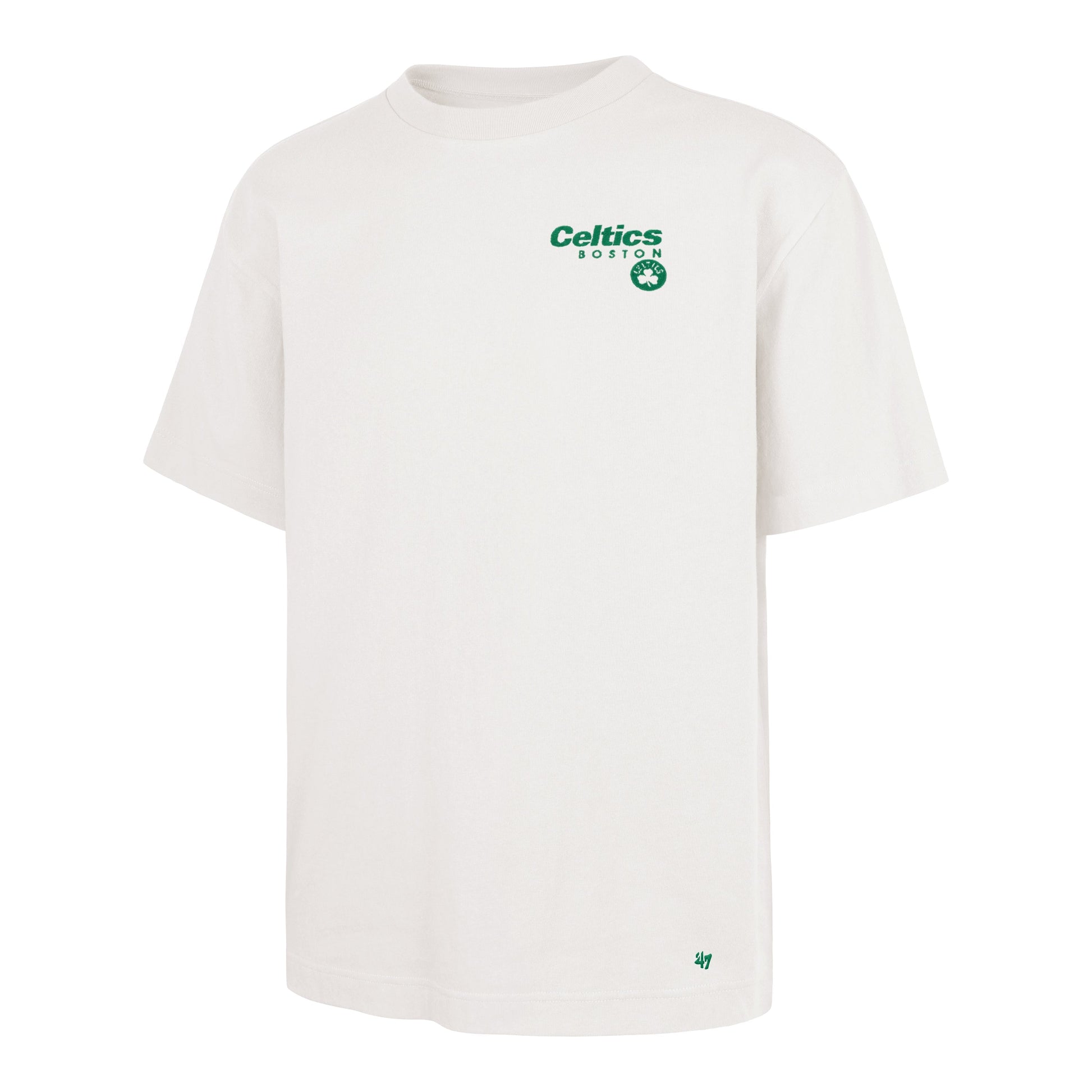 BOSTON CELTICS LATERAL '47 FOUNDATION TEE SANDSTONE