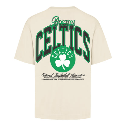 BOSTON CELTICS BACK DOOR POCKET '47 FOUNDATION TEE CREAM