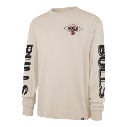 CHICAGO BULLS CAIRN '47 RAVINE FOUNDATION LONG SLEEVE TEE MOJAVE