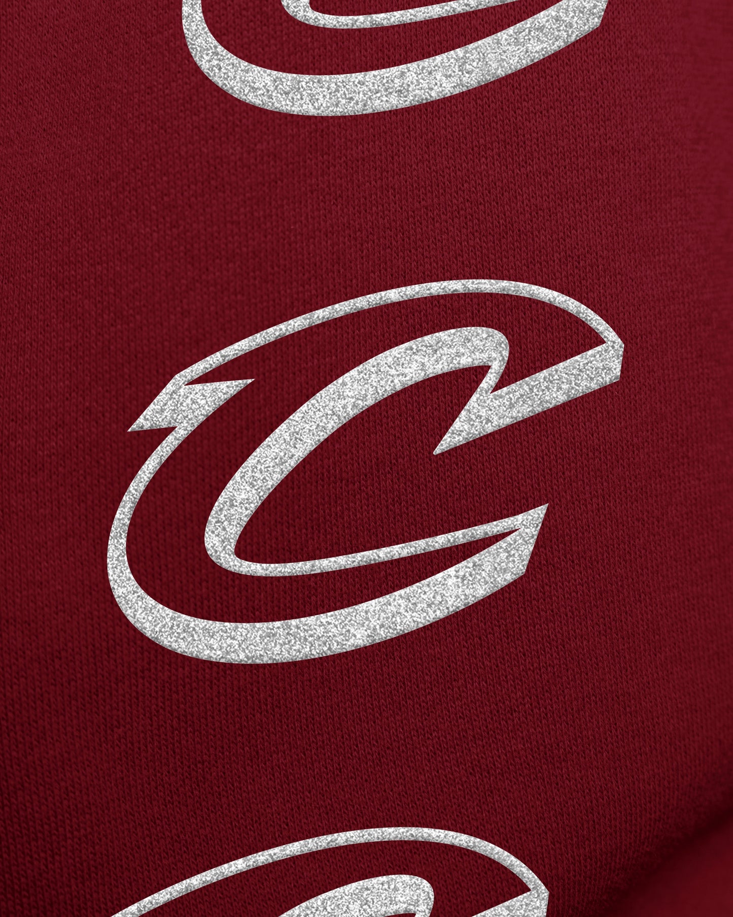 CLEVELAND CAVALIERS GO BIG '47 OVERSIZED CREW WOMENS CARDINAL