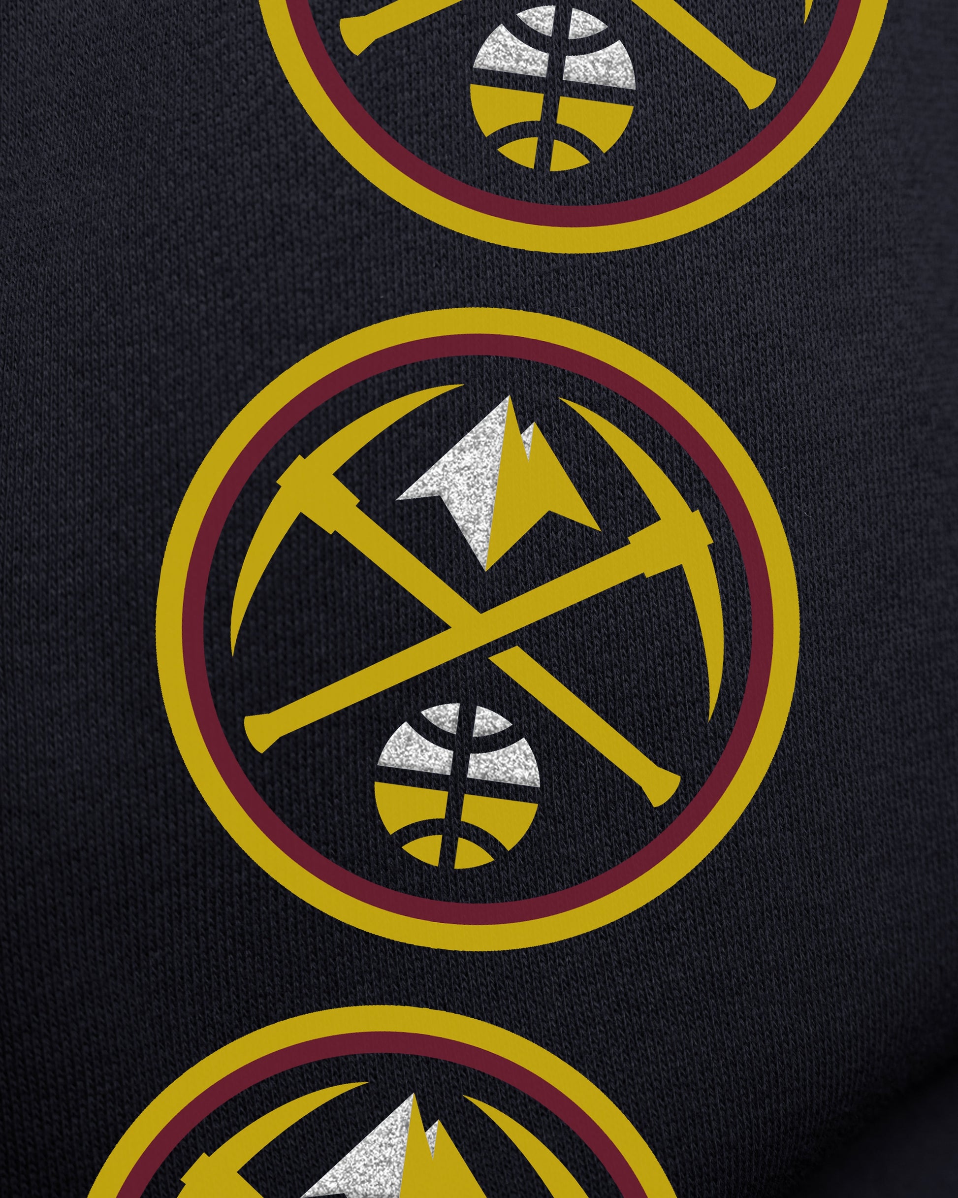 DENVER NUGGETS GO BIG '47 OVERSIZED CREW WOMENS FALL NAVY