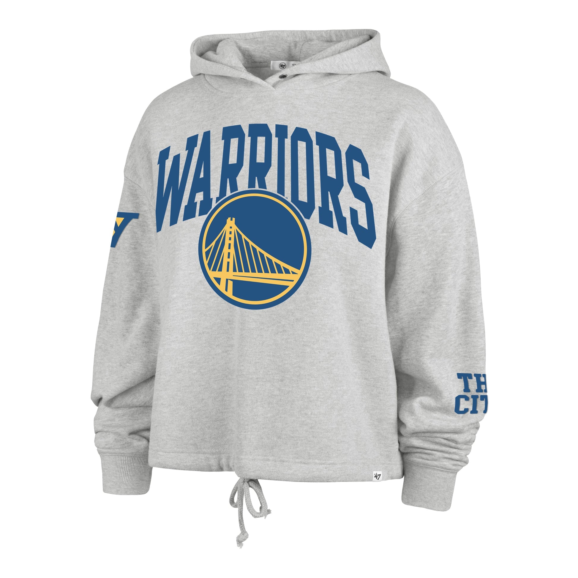 GOLDEN STATE WARRIORS HIGH HOPES '47 VENICE HOOD WOMENS RELAY GREY