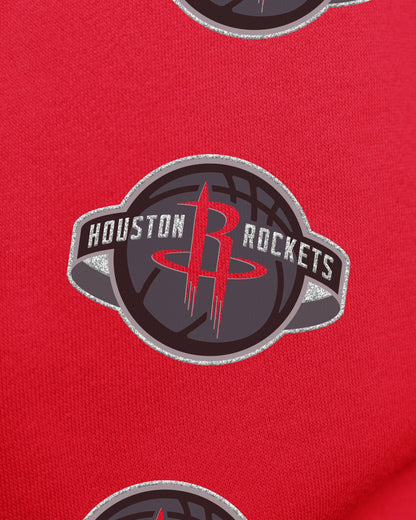 HOUSTON ROCKETS GO BIG '47 OVERSIZED CREW WOMENS RED