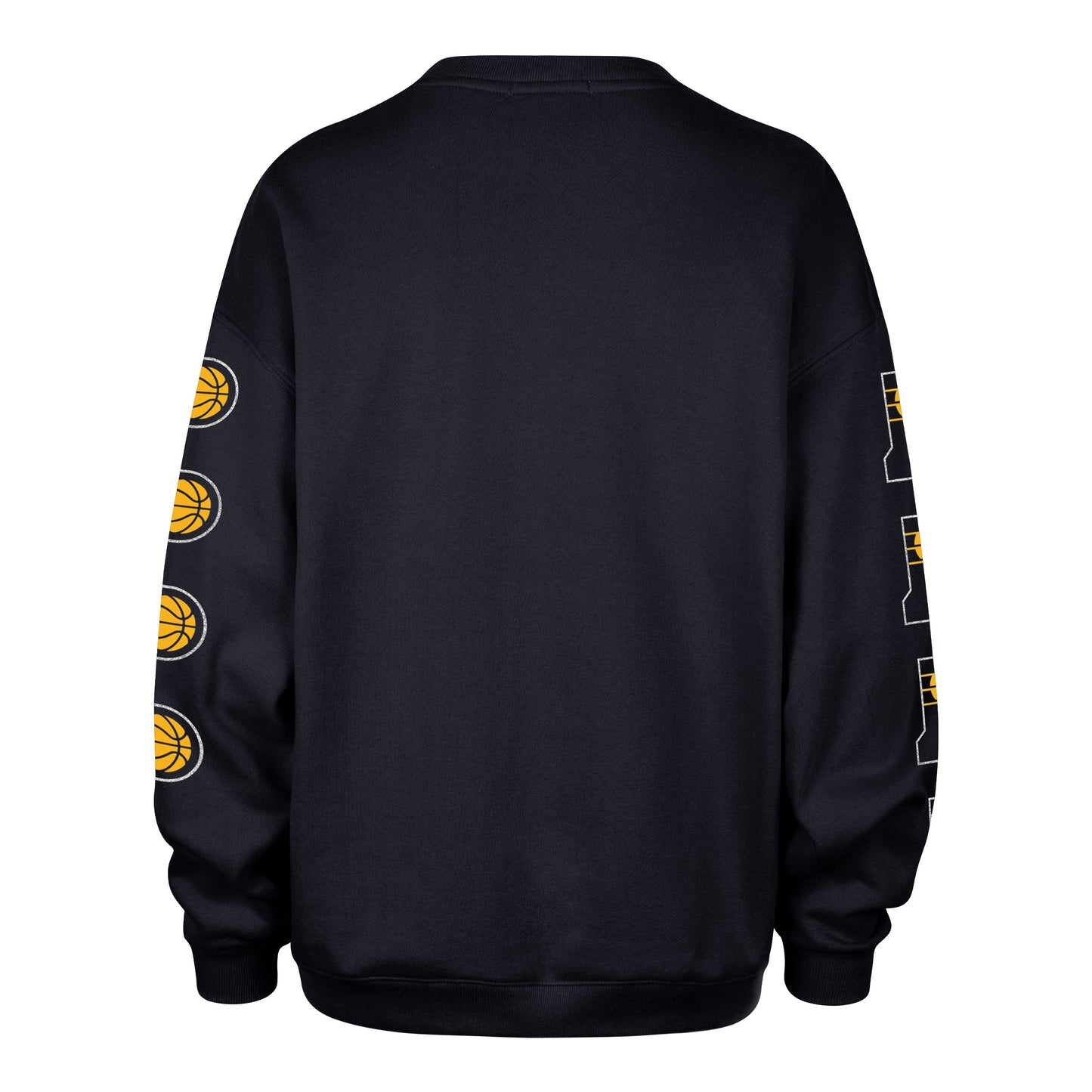 INDIANA PACERS GO BIG '47 OVERSIZED CREW WOMENS FALL NAVY