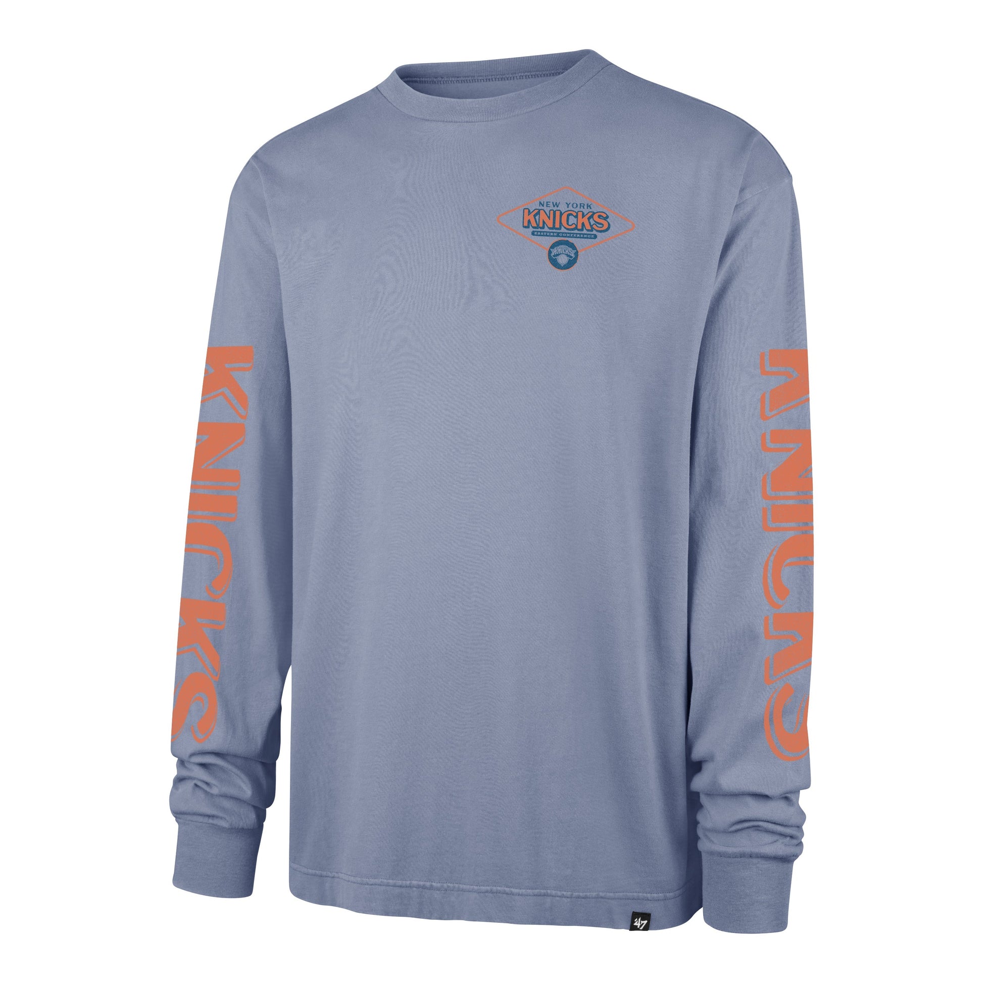 NEW YORK KNICKS CAIRN '47 RAVINE FOUNDATION LONG SLEEVE TEE VAPOR