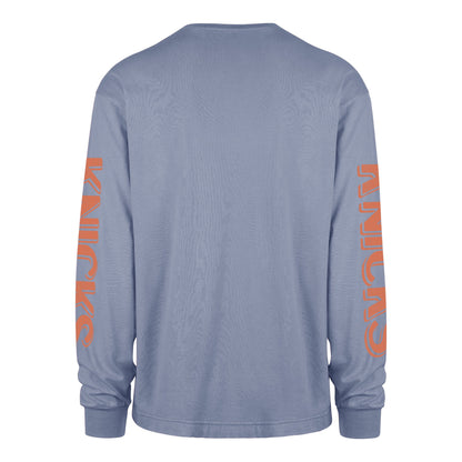 NEW YORK KNICKS CAIRN '47 RAVINE FOUNDATION LONG SLEEVE TEE VAPOR