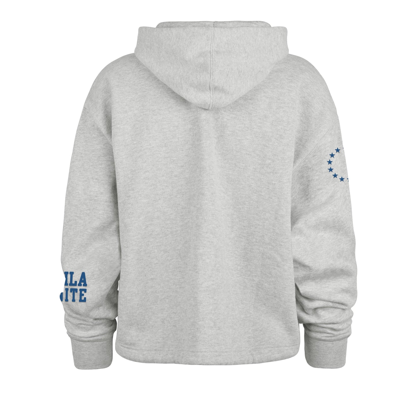 PHILADELPHIA 76ERS HIGH HOPES '47 VENICE HOOD WOMENS RELAY GREY