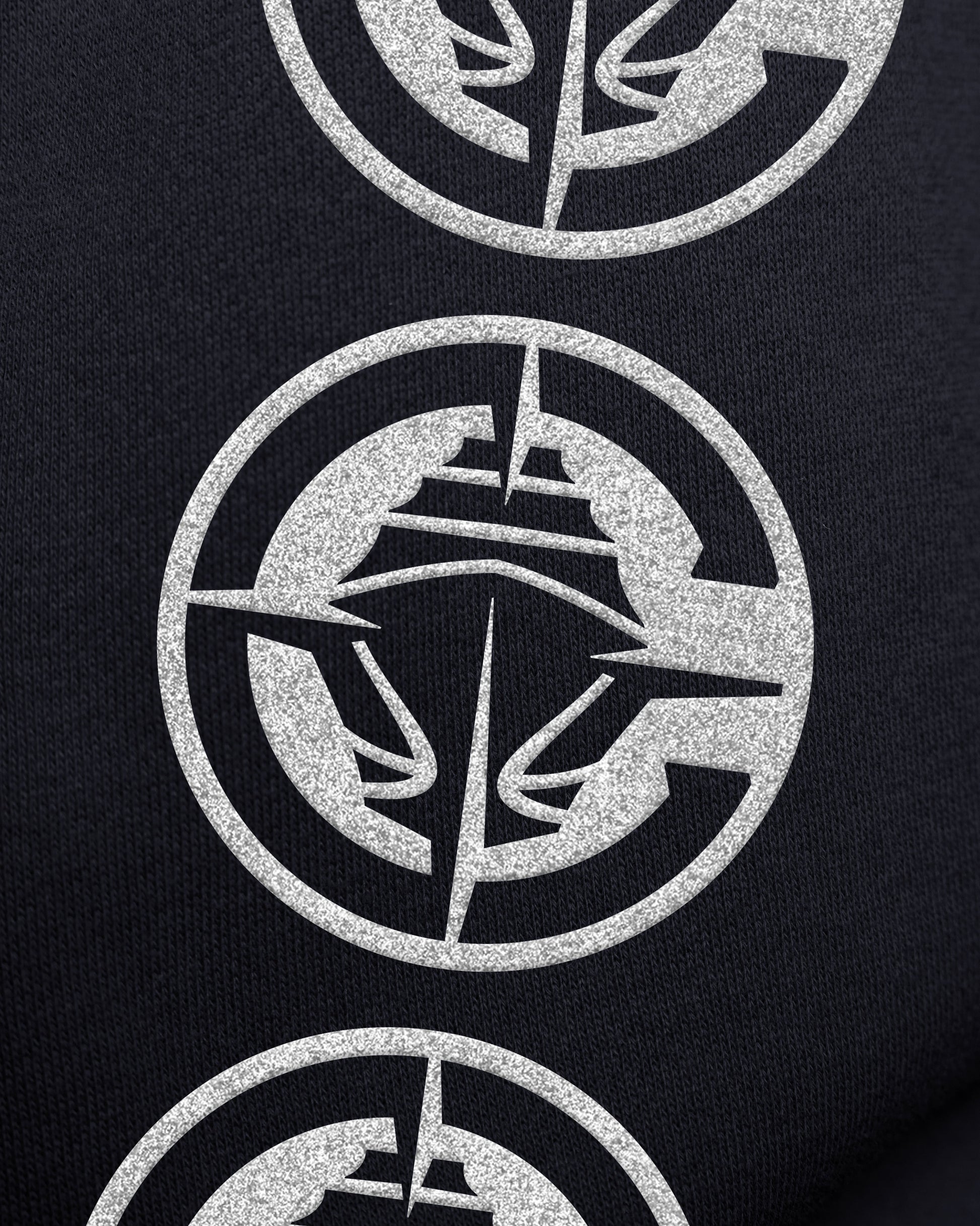 LOS ANGELES CLIPPERS GO BIG '47 OVERSIZED CREW WOMENS FALL NAVY