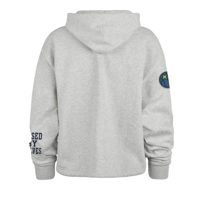 MINNESOTA TIMBERWOLVES HIGH HOPES '47 VENICE HOOD WOMENS RELAY GREY