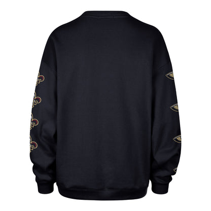 NEW ORLEANS PELICANS GO BIG '47 OVERSIZED CREW WOMENS FALL NAVY