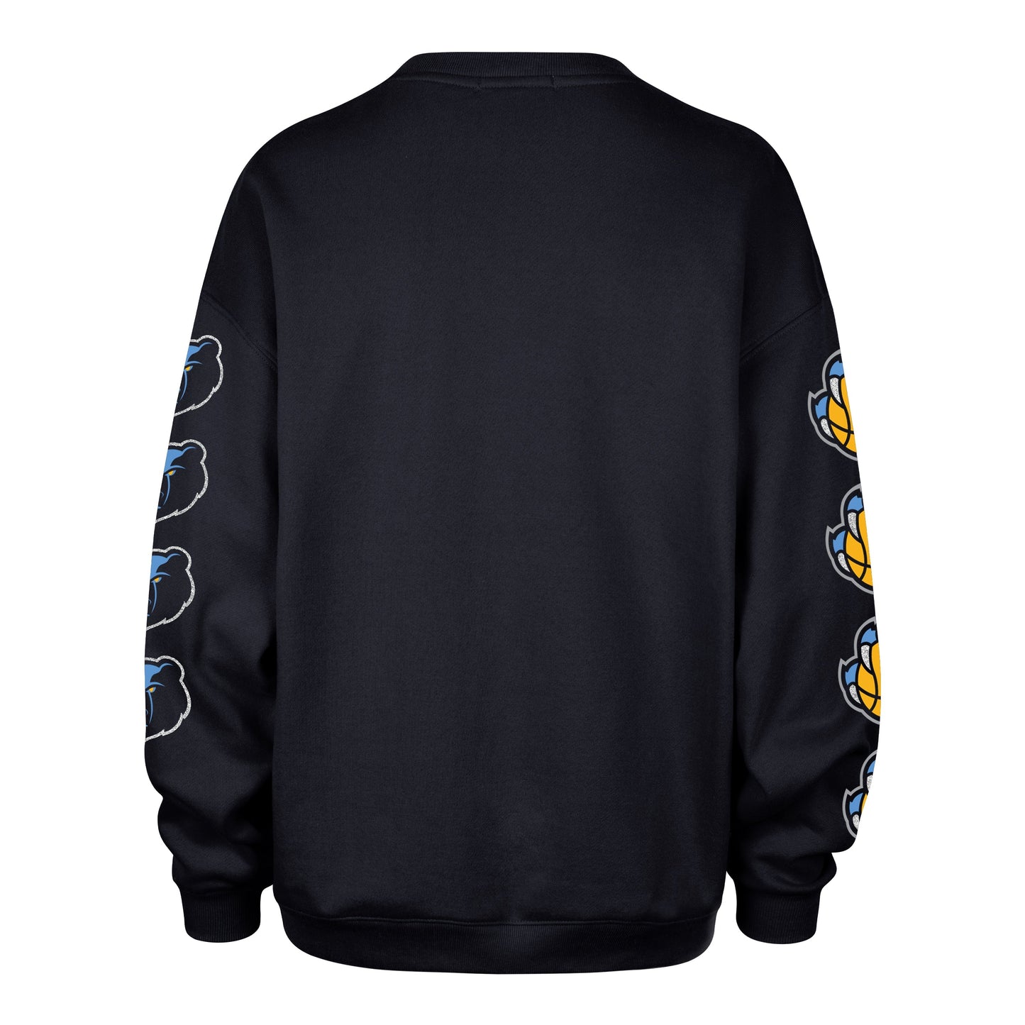 MEMPHIS GRIZZLIES GO BIG '47 OVERSIZED CREW WOMENS FALL NAVY