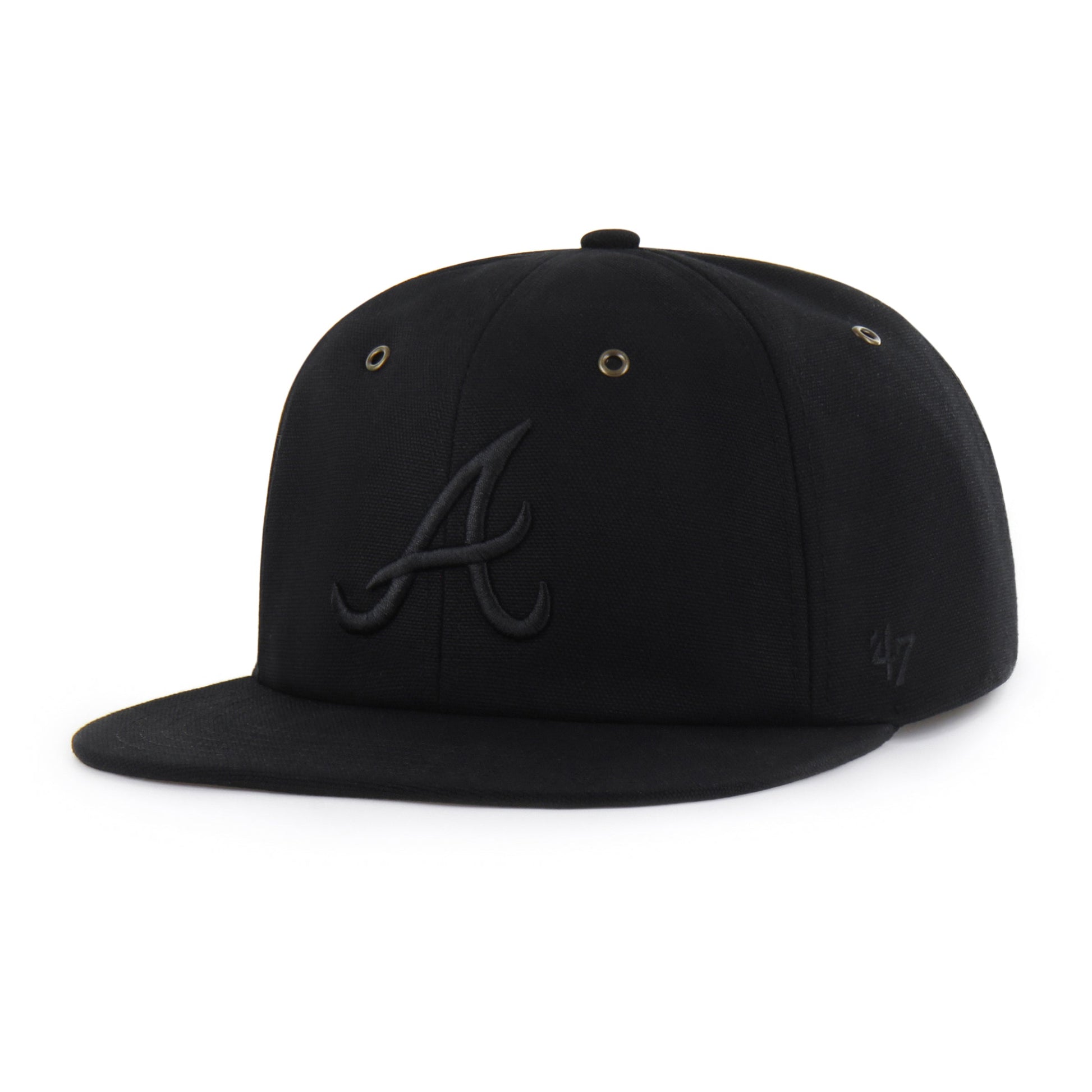 ATLANTA BRAVES CARHARTT '47 CAPTAIN RL RELAXED FIT BLACK
