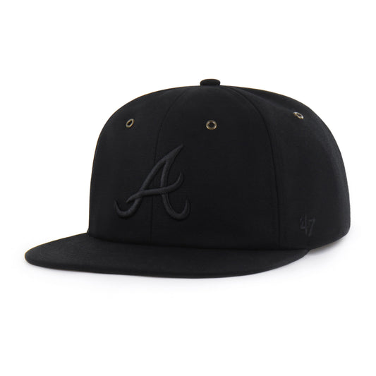 ATLANTA BRAVES CARHARTT '47 CAPTAIN RL RELAXED FIT BLACK