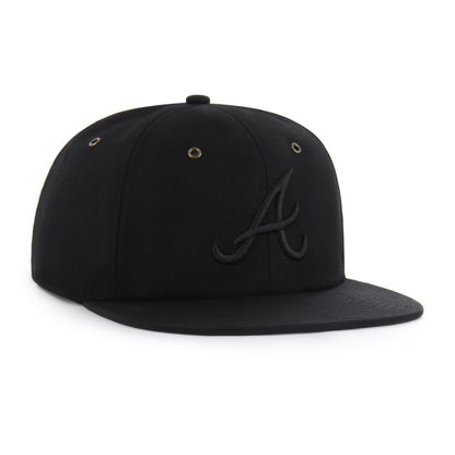 ATLANTA BRAVES CARHARTT '47 CAPTAIN RL RELAXED FIT BLACK