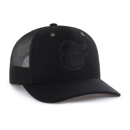 BALTIMORE ORIOLES CARHARTT '47 TRUCKER BLACK