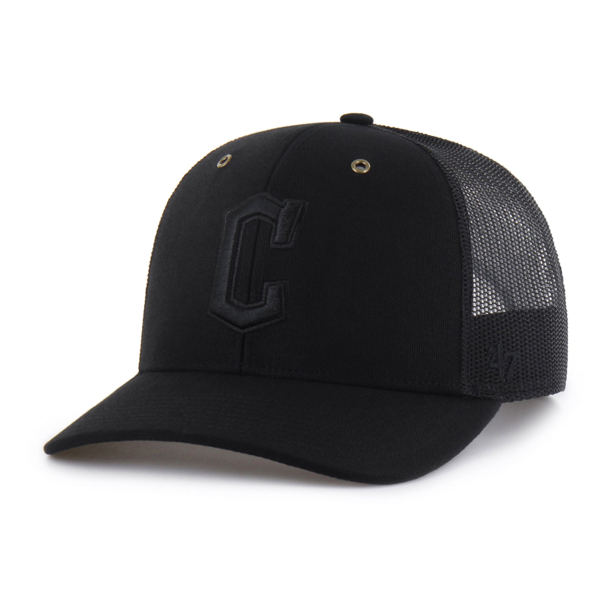 CLEVELAND GUARDIANS CARHARTT '47 TRUCKER BLACK